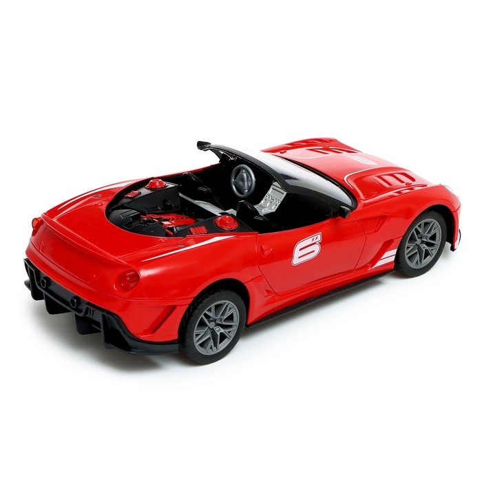 Машина радиоуправляемая «Кабриолет», работает от аккумулятора, цвет красный Машина радиоуправляемая «Кабриолет», работает от аккумулятора, цвет красный