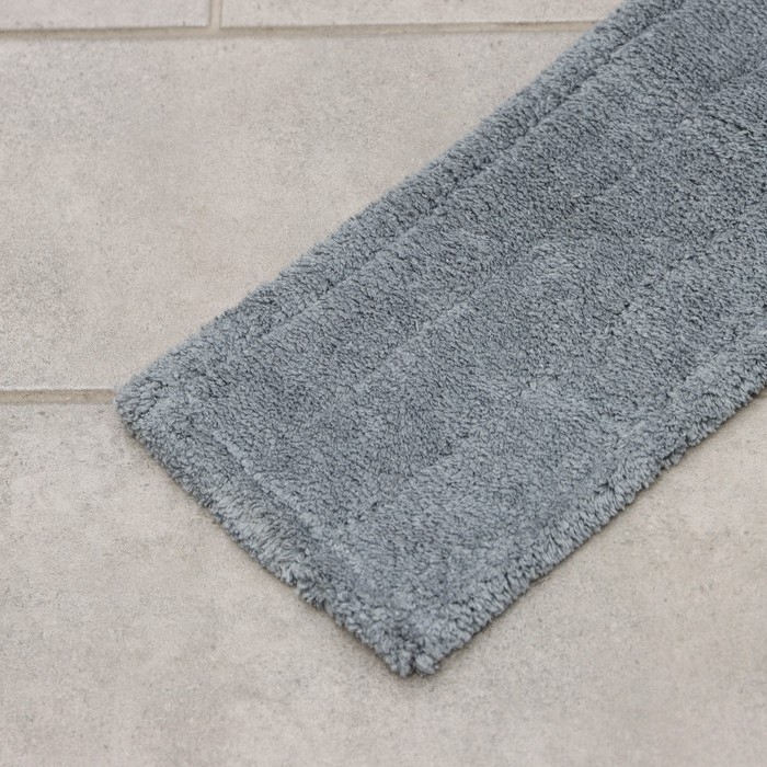 Насадка для плоской швабры Raccoon, 43×13 см, микрофибра Насадка для плоской швабры Raccoon, 43×13 см, микрофибра