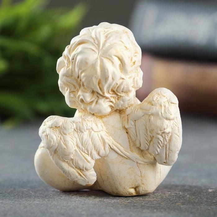 Фигура Фигура "Ангел держит сердце" 6х8х7см