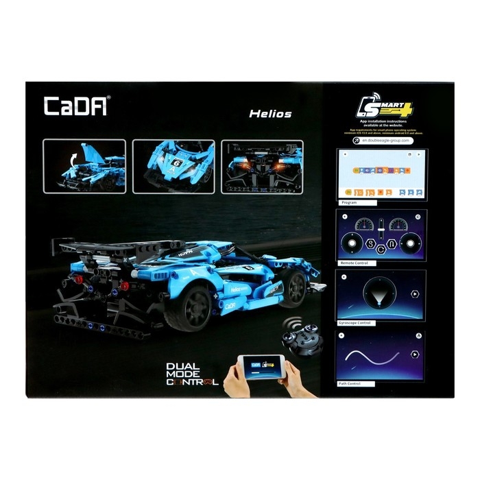 Конструктор радиоуправляемый «Спорткар», 419 деталей Конструктор радиоуправляемый «Спорткар», 419 деталей