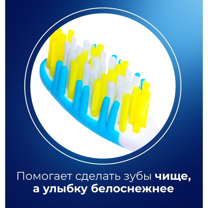 Зубная щётка Rendall 3 effect, средней жесткости, микс, 1 шт. Зубная щётка Rendall 3 effect, средней жесткости, микс, 1 шт.