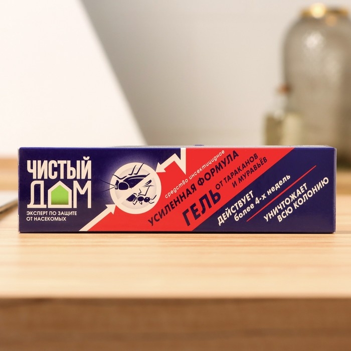 Гель от тараканов Гель от тараканов "Чистый дом", усиленная формула, 50 г