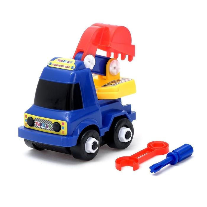 Пластмассовый конструктор «Стройтехника», 20 деталь, МИКС Пластмассовый конструктор «Стройтехника», 20 деталь, МИКС