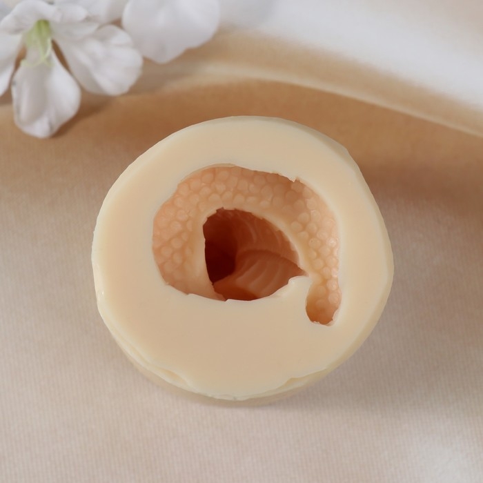 Молд силиконовый Молд силиконовый "Змея №2" Силикон 6х5х4 см