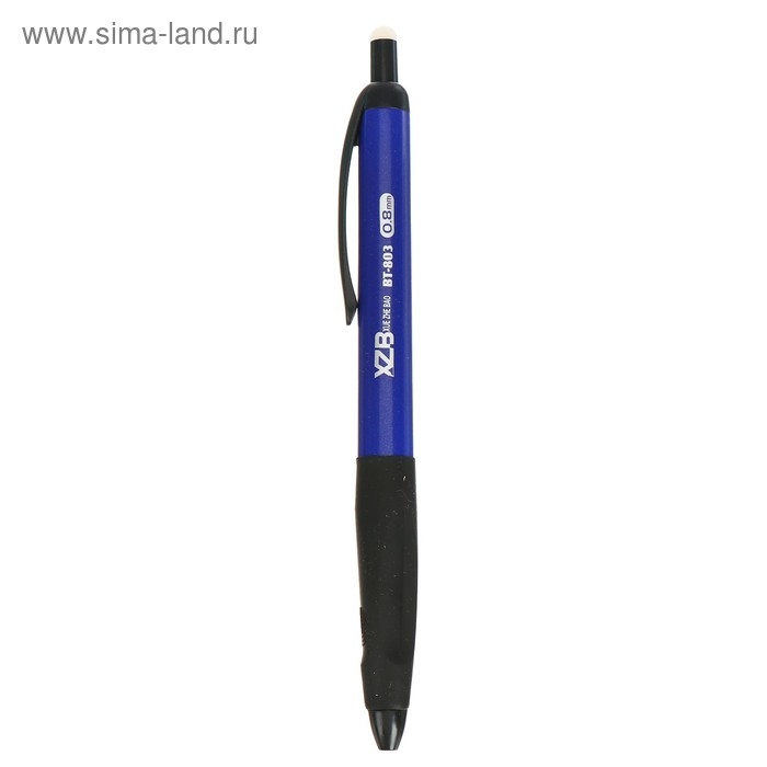 Ручка шариковая со стираемыми чернилами, линия 0.8 мм, стержень синий с резиновым держателем, корпус МИКС Ручка шариковая со стираемыми чернилами, линия 0.8 мм, стержень синий с резиновым держателем, корпус МИКС