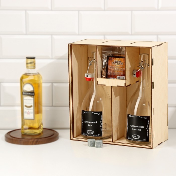 Набор для приготовления настойки Набор для приготовления настойки "Коньяк, Ром"