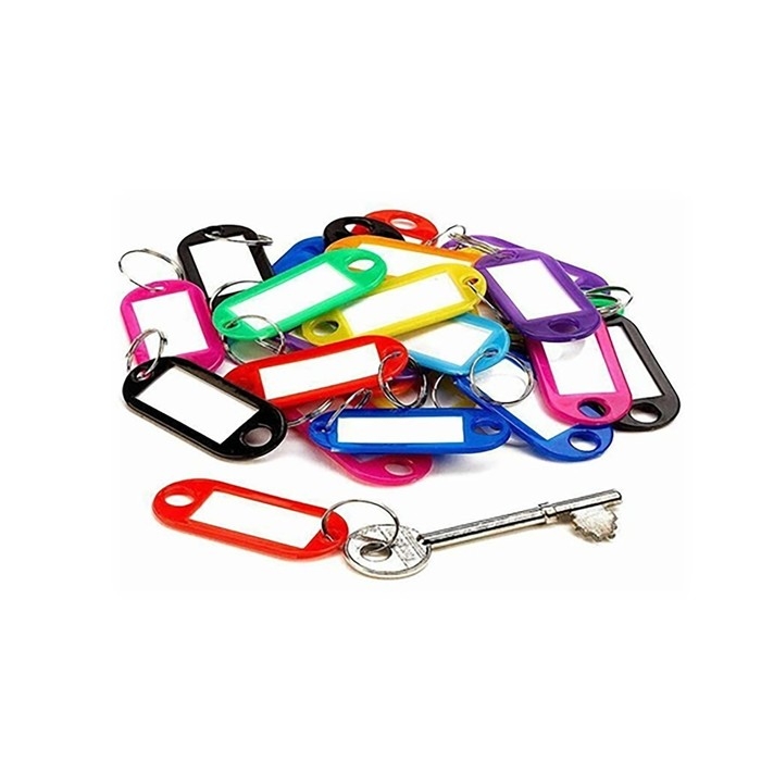 Набор брелоков для ключей, 10 штук, 53 мм, МИКС Набор брелоков для ключей, 10 штук, 53 мм, МИКС