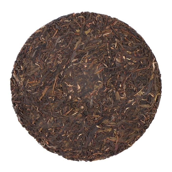 Чай китайский зелёный Чай китайский зелёный "Шен Пуэр Лаобаньчжан", 357 г, 2022 г, Мэнхай, блин