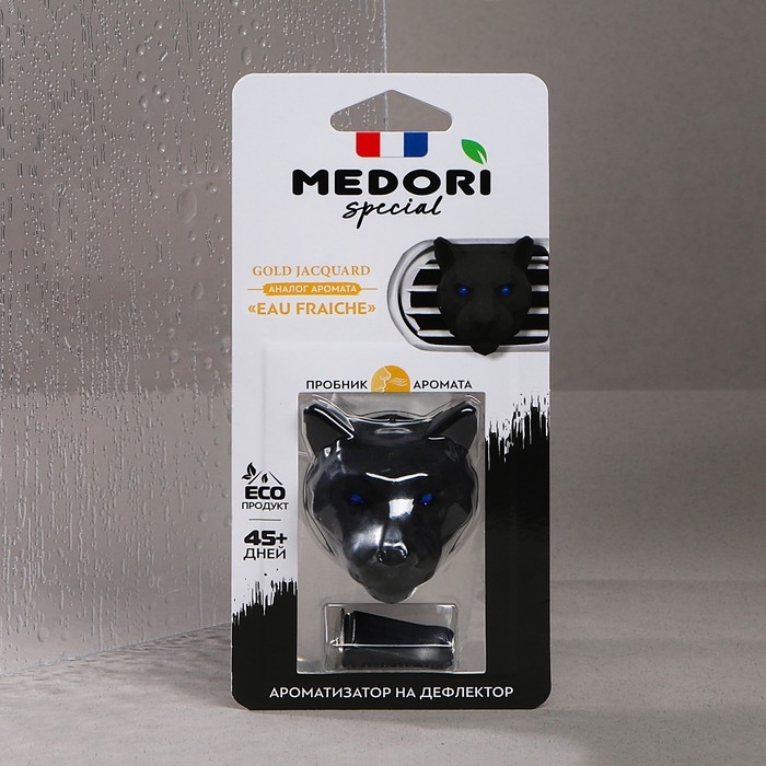 Ароматизатор в дефлектор Medori Gold Jacquard TC-2036 Ароматизатор в дефлектор Medori Gold Jacquard TC-2036