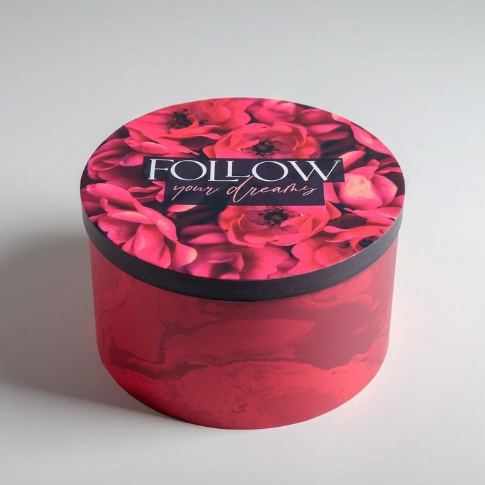 Набор коробок 3 в 1, упаковка подарочная, «Цветы», 18 х 18 х 13‒25 х 25 х 15 см