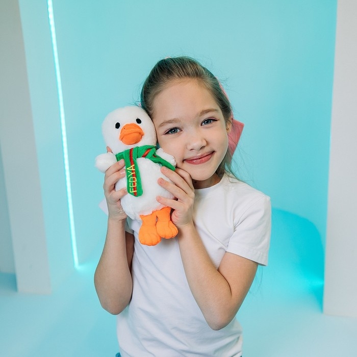 Мягкая игрушка «Уткас шарфом», 20 см Мягкая игрушка «Уткас шарфом», 20 см