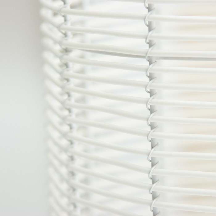 Настольная лампа Настольная лампа "Нава" Е27 15Вт белый 25х25х60 см RISALUX