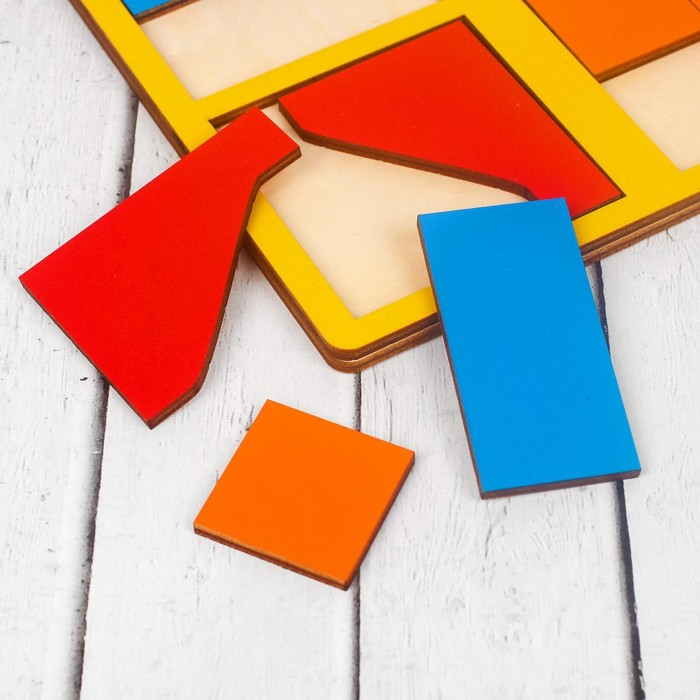 «Сложи квадрат» Б.П.Никитин, 1 уровень (мини), цвета МИКС «Сложи квадрат» Б.П.Никитин, 1 уровень (мини), цвета МИКС