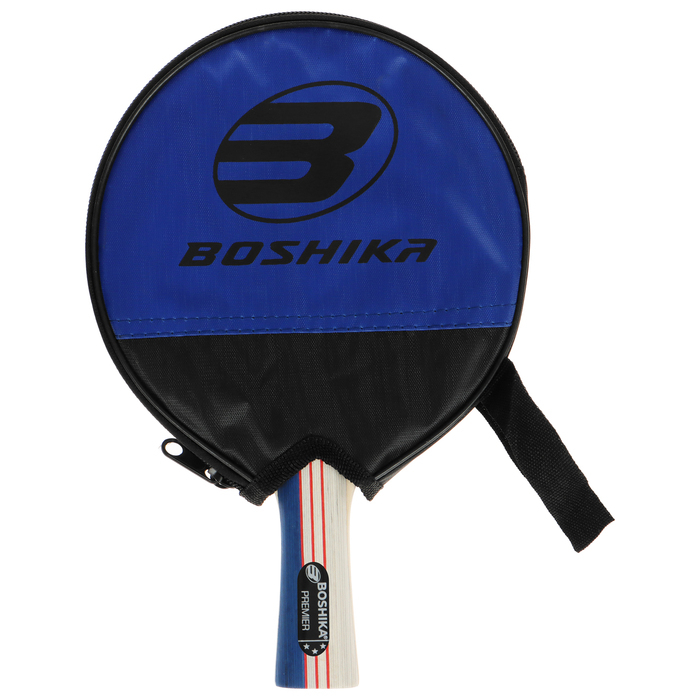 Ракетка для настольного тенниса BOSHIKA Premier 3*, в чехле Ракетка для настольного тенниса BOSHIKA Premier 3*, в чехле