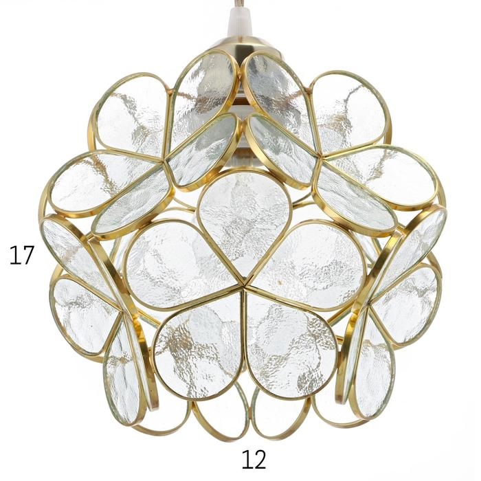 Светильник BayerLux 40307/1 E27 40Вт золото 22х22х24-124 см