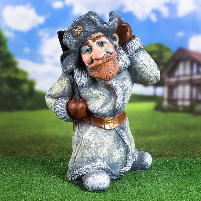 Садовая фигура  Садовая фигура "Сторож" 53х38х32см