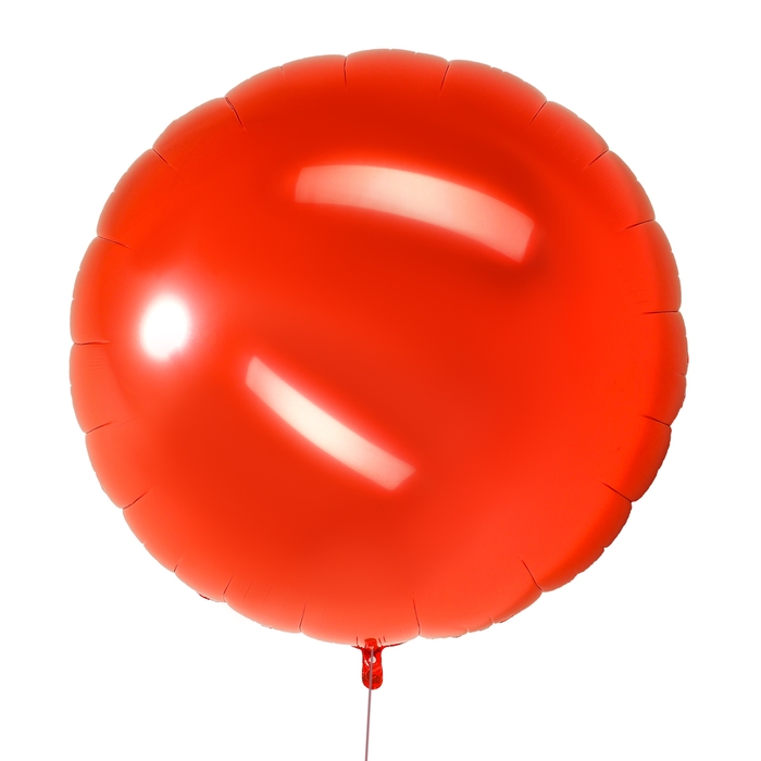 Шар фольгированный 68 Шар фольгированный 68" «Круг гигант», цвет красный