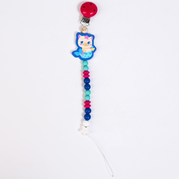 Держатель - игрушка для соски - пустышки «ТРЕНД. Малышки», деревянный, виды МИКС Держатель - игрушка для соски - пустышки «ТРЕНД. Малышки», деревянный, виды МИКС