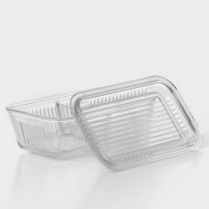 Контейнер стеклянный для хранения продуктов, 480 мл Контейнер стеклянный для хранения продуктов, 480 мл