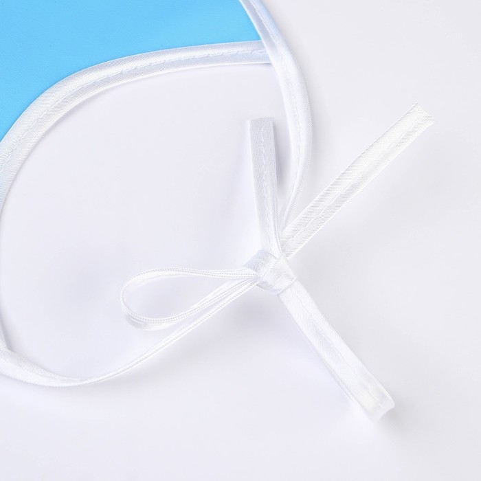 Нагрудник из клеёнки с ПВХ-покрытием, на завязках, цвета МИКС Нагрудник из клеёнки с ПВХ-покрытием, на завязках, цвета МИКС