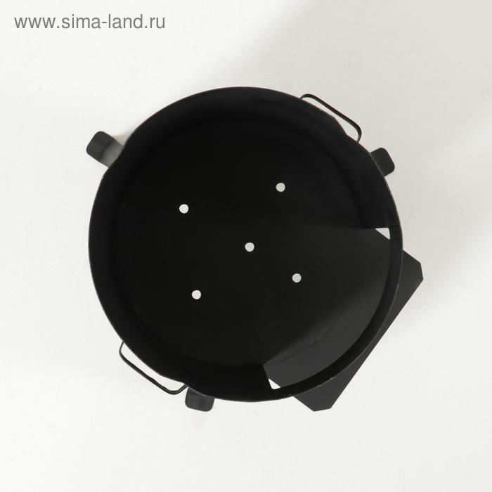 Набор для плова: казан 12л, печь под казан, шумовка 47см, поварешка 47см, ляган 33см Набор для плова: казан 12л, печь под казан, шумовка 47см, поварешка 47см, ляган 33см