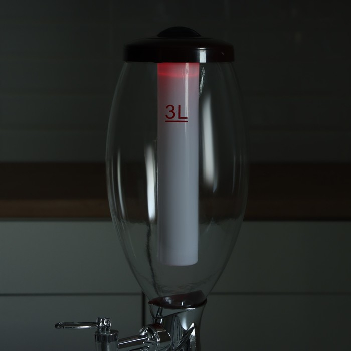 Башня пивная «Вавилон стиль», 3 л, цвет коричневый Башня пивная «Вавилон стиль», 3 л, цвет коричневый