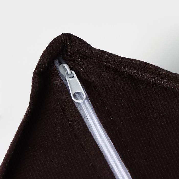 Органайзер для хранения белья Доляна «Вилли», 16 ячеек, 27×25×10 см, цвет бело-коричневый Органайзер для хранения белья Доляна «Вилли», 16 ячеек, 27×25×10 см, цвет бело-коричневый