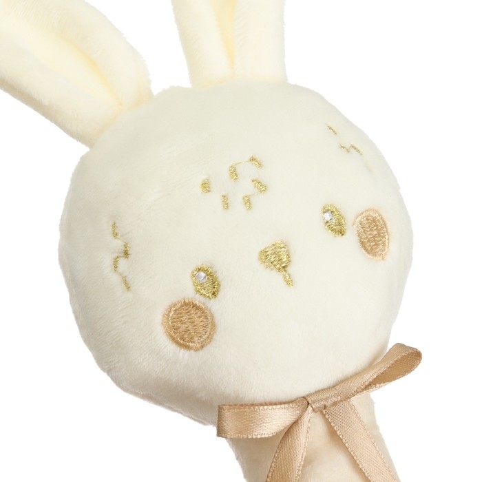 Подарочный набор новогодний: игрушка - пищалка и иигрушка - шуршалка «Зайка», цвет бежевый Подарочный набор новогодний: игрушка - пищалка и иигрушка - шуршалка «Зайка», цвет бежевый