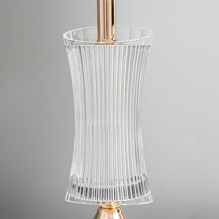 Настольная лампа Настольная лампа "Карро" E27 40Вт золото 25х25х42 см RISALUX