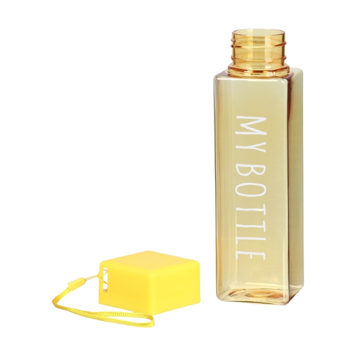 Бутылка для воды, 450 мл, My bottle, 20 х 5.5 см, желтая Бутылка для воды, 450 мл, My bottle, 20 х 5.5 см, желтая
