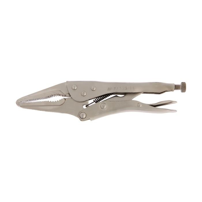 Зажим ручной ТУНДРА, удлиненный плоский захват, с фиксатором, 225 мм Зажим ручной ТУНДРА, удлиненный плоский захват, с фиксатором, 225 мм