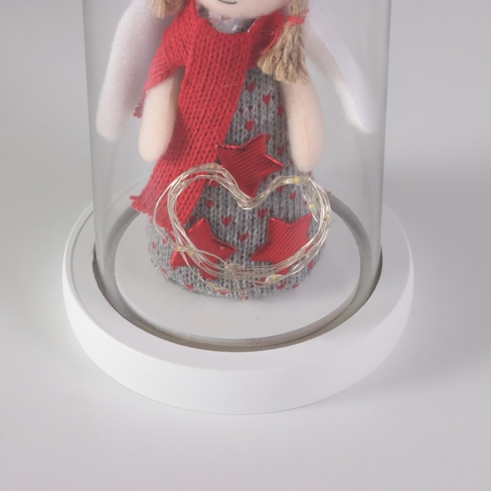 Ночник «Ангел»  LED 3хААА красный 11х11х22,5см