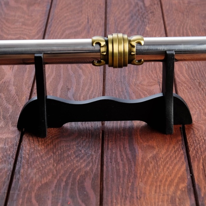 Сувенирный кинжал 2в1, на подставке, рукоять под голографию, наконечник с лотосом, 59 см Сувенирный кинжал 2в1, на подставке, рукоять под голографию, наконечник с лотосом, 59 см