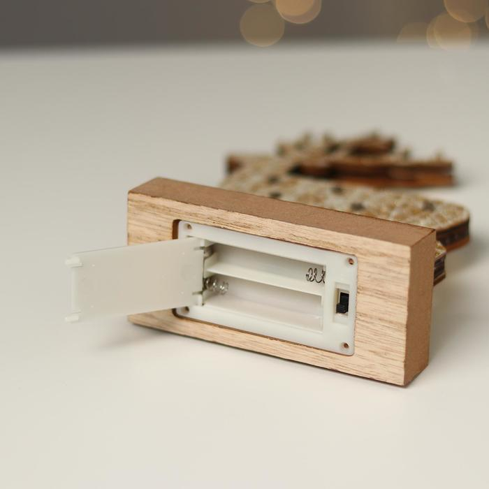 Новогодний декор с подсветкой «Новогодний олень» 11×5×19 см Новогодний декор с подсветкой «Новогодний олень» 11×5×19 см