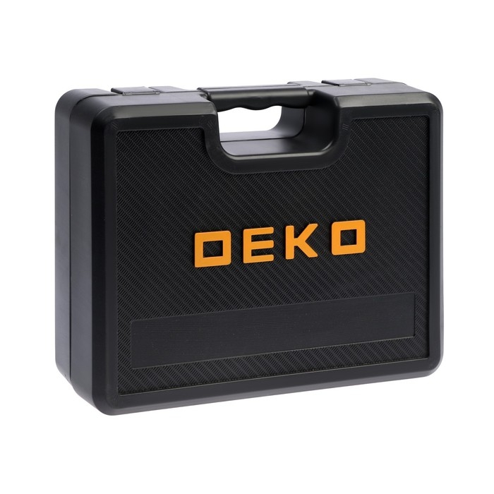 Дрель аккумуляторная и набор инструментов Deko DKCD16FU-Li, 63 предмета, 16 В, 2 АКБ