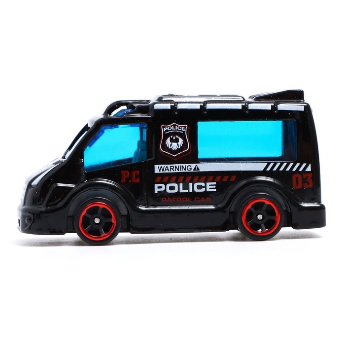 Набор металлических машин «Полиция», 6 шт. Набор металлических машин «Полиция», 6 шт.