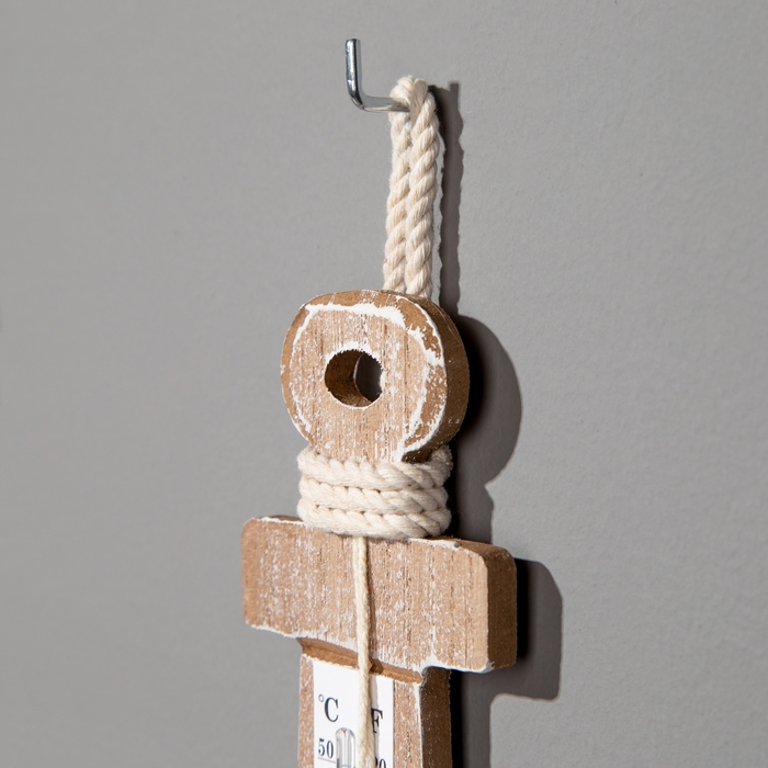 Сувенир интерьерный Сувенир интерьерный "Якорь" с термометром 23*16см