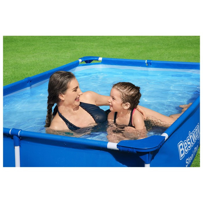 Бассейн каркасный Steel Pro, 221 х 150 х 43 см, 56401 Bestway Бассейн каркасный Steel Pro, 221 х 150 х 43 см, 56401 Bestway