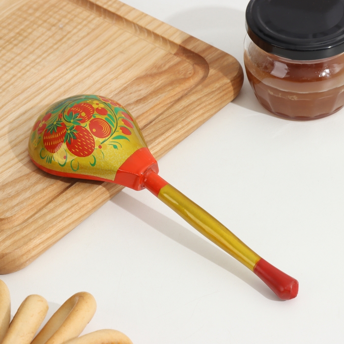 Ложка полубаская &laquo;Традиционная&raquo;, 19&times;6 см, микс