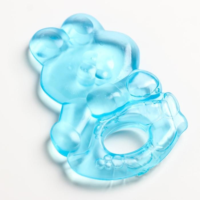 Прорезыватель охлаждающий с водой «Зайчик», цвет МИКС, Крошка Я