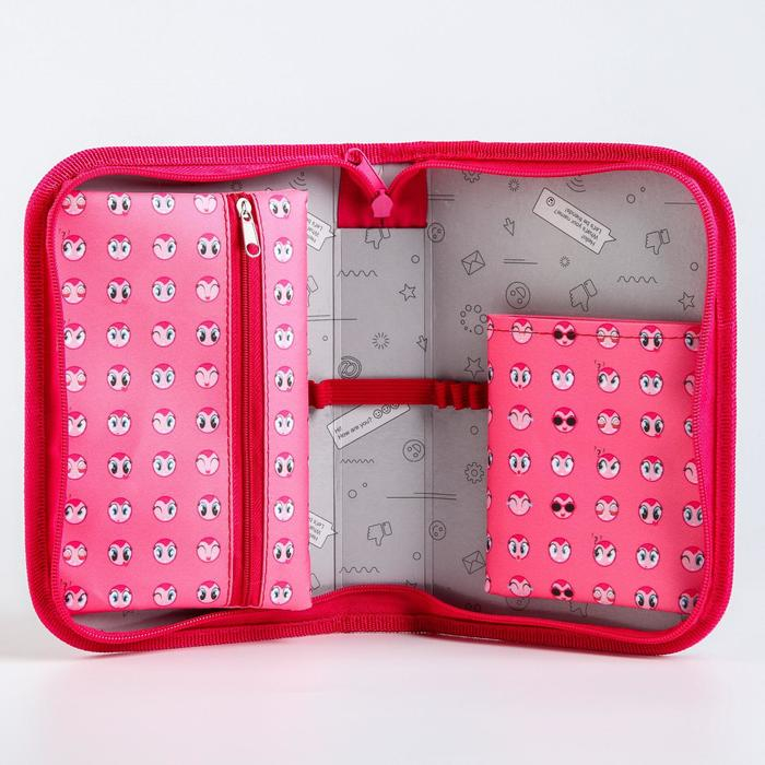 Пенал каркасный, 1 секция, 140х210х40 мм, откидной карман, тканевый, My Little Pony Пенал каркасный, 1 секция, 140х210х40 мм, откидной карман, тканевый, My Little Pony