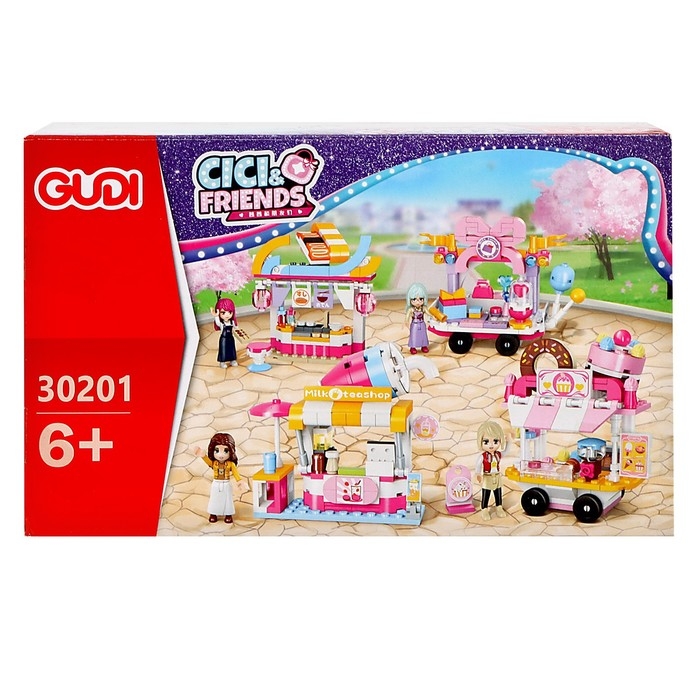 Конструктор Подружки «Уютное кафе», МИКС