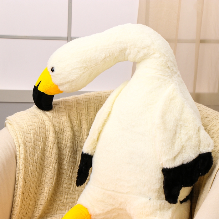 Мягкая игрушка «Фламинго», 160 см, цвет белый Мягкая игрушка «Фламинго», 160 см, цвет белый