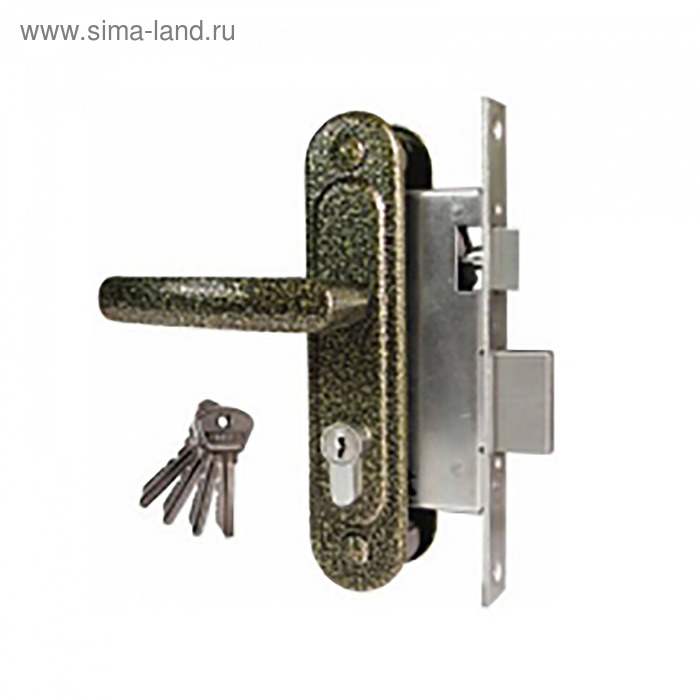 Замок врезной Зенит Замок врезной Зенит "Димитровград" ЗВ4-3.08, с ручкой