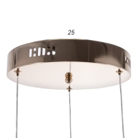 Светильник BayerLux 1794/3 LED 72Вт 3000К золото 43х43х23-123см