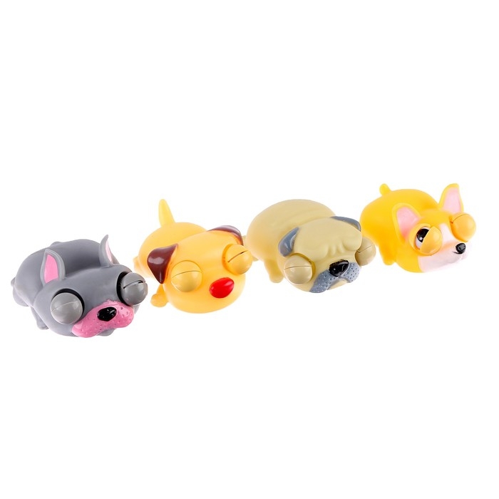 Мялка пучеглазик «Пёсик», виды МИКС Мялка пучеглазик «Пёсик», виды МИКС