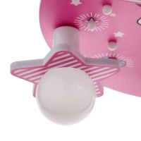 Люстра 86207/6 E27 40Вт розовый-белый 50х50х24 см BayerLux