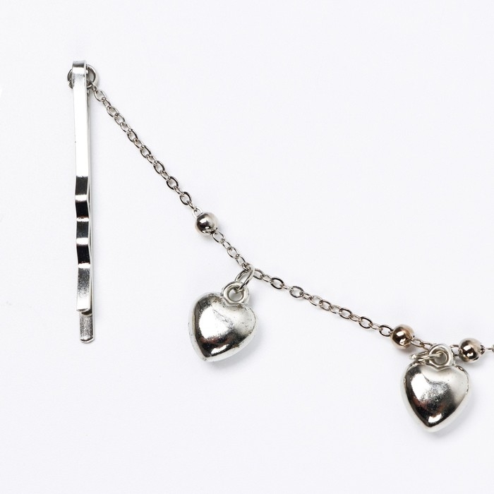 Невидимки с подвесом для волос новогодние «Для самой чудесной» на Новый год, 17 см Невидимки с подвесом для волос новогодние «Для самой чудесной» на Новый год, 17 см