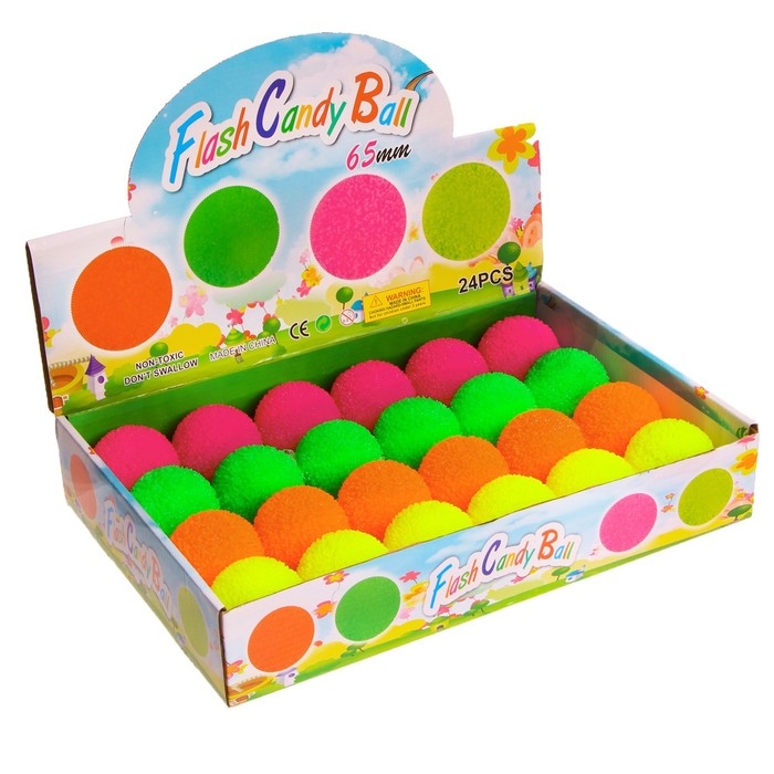 Мяч световой, 6 см, цвета МИКС Мяч световой, 6 см, цвета МИКС