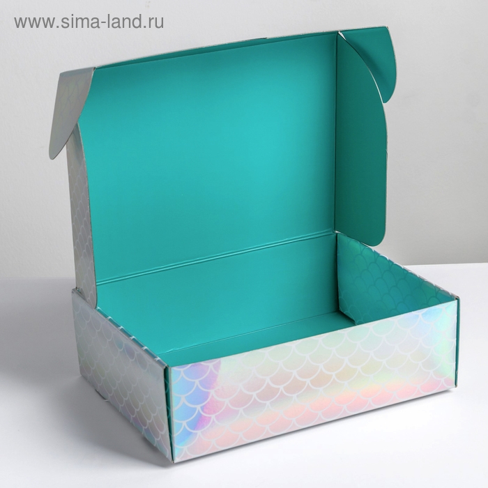 Коробка подарочная складная, упаковка, «My sweet Mermaid», 30,5 х 22 х 9,5 см Коробка подарочная складная, упаковка, «My sweet Mermaid», 30,5 х 22 х 9,5 см